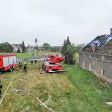 Zobacz zdjęcie: Akcja straży pożarnej w Motylach (gmina Gromadka, powiat bolesławiecki)