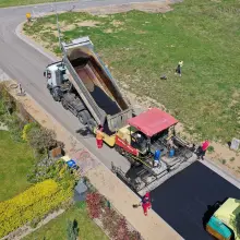 View photo: Roads under construction in Bolesławiec: Bazaltowa, Kamienna and Zabobrze Streets