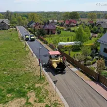 View photo: Roads under construction in Bolesławiec: Bazaltowa, Kamienna and Zabobrze Streets
