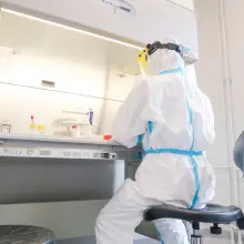 Zobacz zdjęcie: Laboratorium w szpitalu w Bolesławcu, gdzie będą prowadzone badania genetyczne na koronawirusa