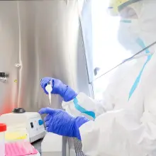 Zobacz zdjęcie: Laboratorium w szpitalu w Bolesławcu, gdzie będą prowadzone badania genetyczne na koronawirusa