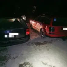 Zobacz zdjęcie: Miejsce przestępstwa w gminie Gromadka i podejrzani (mieszkańcy gminy Warta Bolesławiecka)