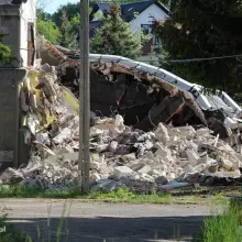 Zobacz zdjęcie: Wyburzanie budynków dawnego Bonitexu