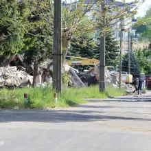Zobacz zdjęcie: Wyburzanie budynków dawnego Bonitexu