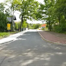 View photo: Bolesławiec Streets and Bridge Under Reconstruction, New Police Headquarters Being Built