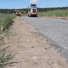 Zobacz zdjęcie: Budowa drogi w miejscowości Osła (gmina Gromadka, powiat bolesławiecki)