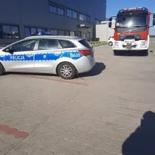 Zobacz zdjęcie: Akcja służb w strefie ekonomicznej w Osłej (gmina Gromadka, powiat bolesławiecki). Fałszywy alarm bombowy