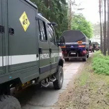 Zobacz zdjęcie: Akcja żołnierzy nad Jeziorem Ciemnym (województwo lubuskie)