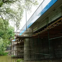 Zobacz zdjęcie: Remont mostu przy Mostowej w Bolesławcu: coraz bliżej finału