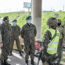 Zobacz zdjęcie: Pancerniacy ze Świętoszowa na granicach