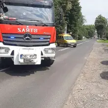 Zobacz zdjęcie: Akcja służb przy ulicy Jeleniogórskiej w Bolesławcu