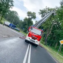 Zobacz zdjęcie: Akcja służb przy ulicy Jeleniogórskiej w Bolesławcu