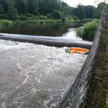 Zobacz zdjęcie: Akcja straży pożarnej na Kwisie