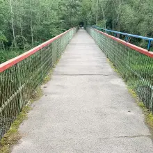 Zobacz zdjęcie: Kładka na rzece Bóbr w Bolesławcu