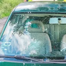 Zobacz zdjęcie: Auto marki Volkswagen Lupo, którym podróżował 23-letni mieszkaniec powiatu bolesławieckiego