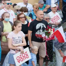 Zobacz zdjęcie: Prezydent RP Andrzej Duda w Bolesławcu