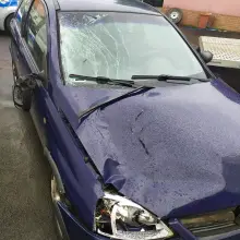 Переглянути фотографію: Аварія в населеному пункті Grudza (гміна Mirsk, повіт lwówecki)
