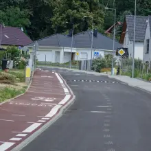 Zobacz zdjęcie: Budowa drogi przy ulicy Jagiellonów w Bolesławcu zakończona