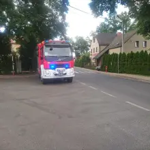 Zobacz zdjęcie: Akcja straży pożarnej w Gromadce (powiat bolesławiecki)
