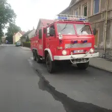 Zobacz zdjęcie: Akcja straży pożarnej w Gromadce (powiat bolesławiecki)