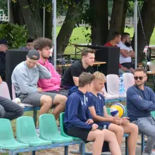 Zobacz zdjęcie: Turniej siatkówki na terenie Ośrodka Wodno-Sportowego w Bolesławcu