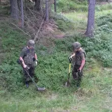 Zobacz zdjęcie: Akcja Patrolu Saperskiego Bolesławiec na terenie Nadleśnictwa Świeradów