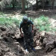 Zobacz zdjęcie: Akcja Patrolu Saperskiego Bolesławiec na terenie Nadleśnictwa Świeradów