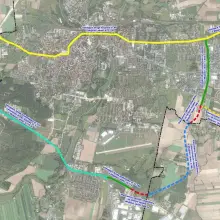 Zobacz zdjęcie: Materiały związane z budową obwodnicy Legnicy