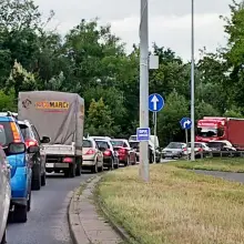 Zobacz zdjęcie: Korek samochodowy na obwodnicy