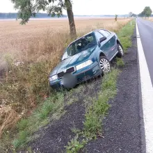 Zobacz zdjęcie: Zdarzenie drogowe między Kruszynem a Tomaszowem Bolesławieckim