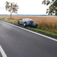 Zobacz zdjęcie: Zdarzenie drogowe między Kruszynem a Tomaszowem Bolesławieckim