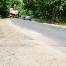 Zobacz zdjęcie: Prace przy przebudowie drogi z Bolesławca do Starych Jaroszowic (gmina Bolesławiec, powiat bolesławiecki)