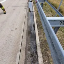 Zobacz zdjęcie: Akcja służb na A18