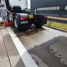 Zobacz zdjęcie: Akcja służb na A18