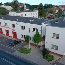 Zobacz zdjęcie: Obecna siedziba KP PSP w Bolesławcu i działka, na której powstanie ta nowa