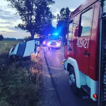 Zobacz zdjęcie: Wypadek w Zabłociu (gmina Nowogrodziec, powiat bolesławiecki)