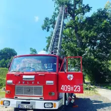Zobacz zdjęcie: Akcja straży pożarnej w Milikowie (gmina Nowogrodziec, powiat bolesławiecki)