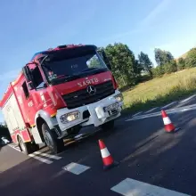 Zobacz zdjęcie: Akcja straży pożarnej koło Suszek (gmina Bolesławiec)