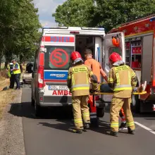 Zobacz zdjęcie: Czołowe zderzenie koło Chościszowic