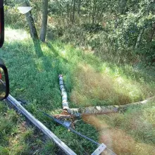 Zobacz zdjęcie: Akcja straży pożarnej przy A4