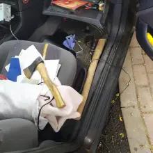 Zobacz zdjęcie: Policyjny pościg w Lubomierzu (powiat lwówecki)