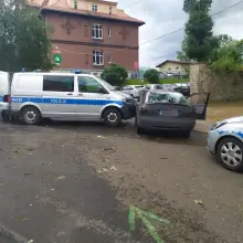 Zobacz zdjęcie: Policyjny pościg w Lubomierzu (powiat lwówecki)
