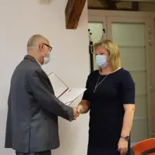 Zobacz zdjęcie: Spotkanie wójta Andrzeja Dutkowskiego z przedstawicielami placówek oświatowych w gminie Bolesławiec