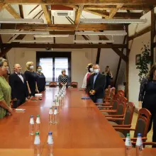 Zobacz zdjęcie: Spotkanie wójta Andrzeja Dutkowskiego z przedstawicielami placówek oświatowych w gminie Bolesławiec