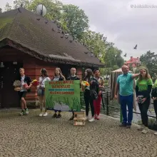 Zobacz zdjęcie: Kaczkomat przy stawie miejskim przy ul. Bankowej w Bolesławcu
