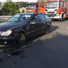 Zobacz zdjęcie: Akcja służb w Ocicach (gmina Bolesławiec, powiat bolesławiecki)