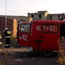 Zobacz zdjęcie: Kolejna interwencja straży w byłej klinkierni w Nowogrodźcu