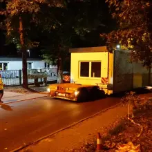 Zobacz zdjęcie: Bolesławiecki szpital rośnie w oczach. Pierwsze moduły już są