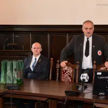 Zobacz zdjęcie: Wręczenie odznaczeń Honorowym Dawcom Krwi w Sali Rajców w bolesławieckim ratuszu