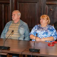 Zobacz zdjęcie: Wręczenie odznaczeń Honorowym Dawcom Krwi w Sali Rajców w bolesławieckim ratuszu